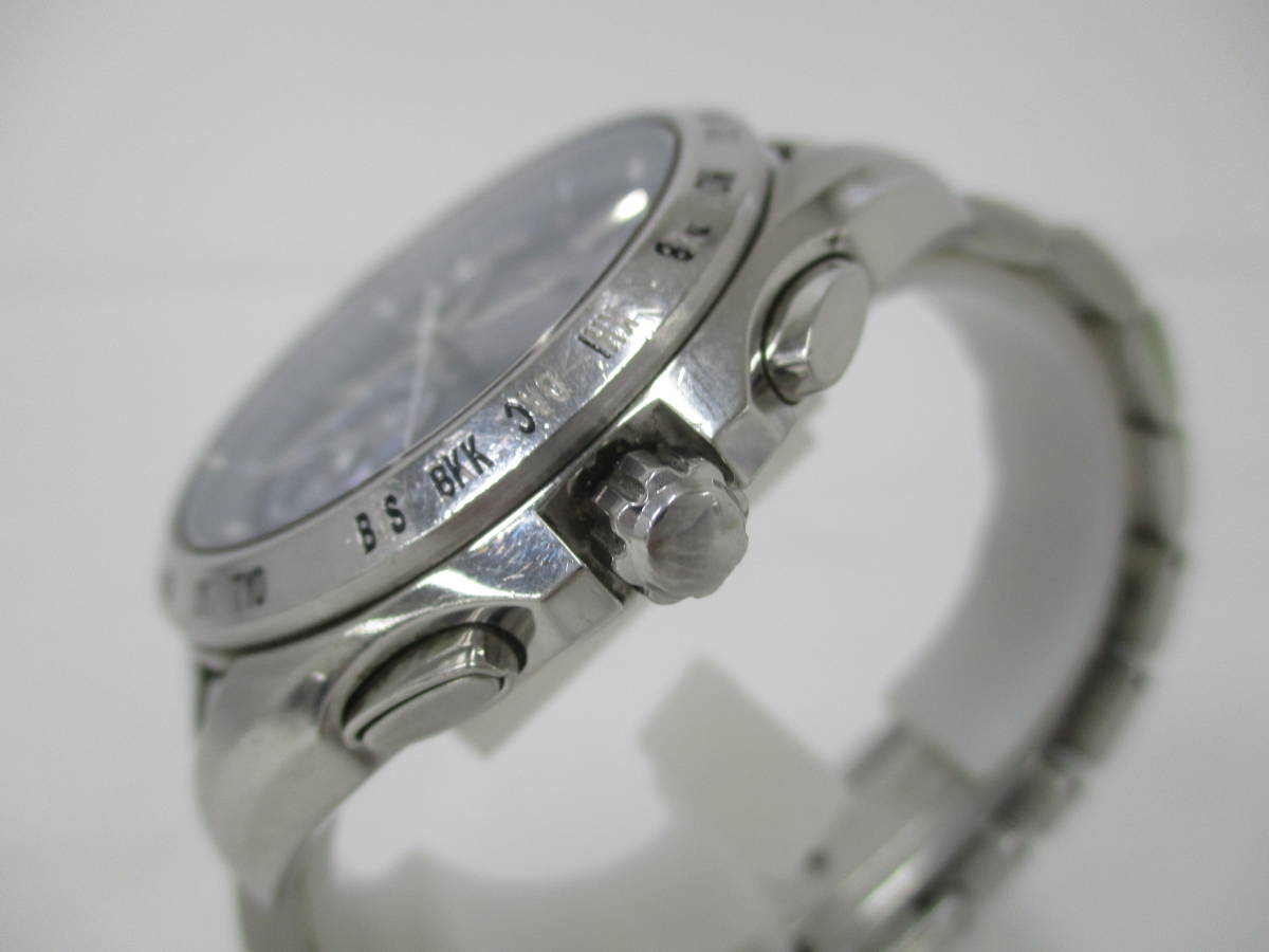 2203-51-021 SEIKO セイコー ブライツ 8B54-0AA0 青文字盤 電波