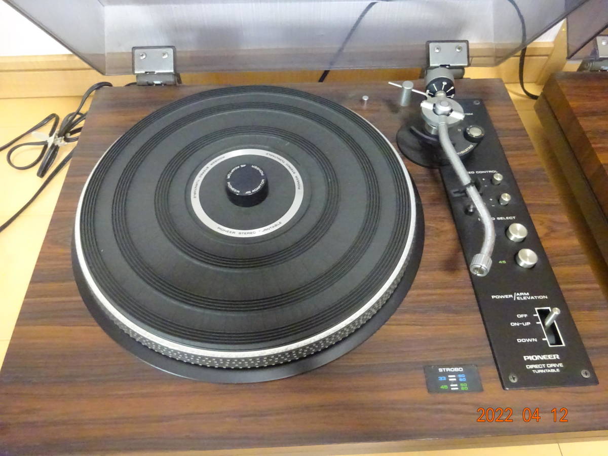 PIONEER パイオニア PL-1200 レコードプレーヤー ターンテーブル PIONEER パイオニア PL-1200 レコードプレーヤー ターンテーブル