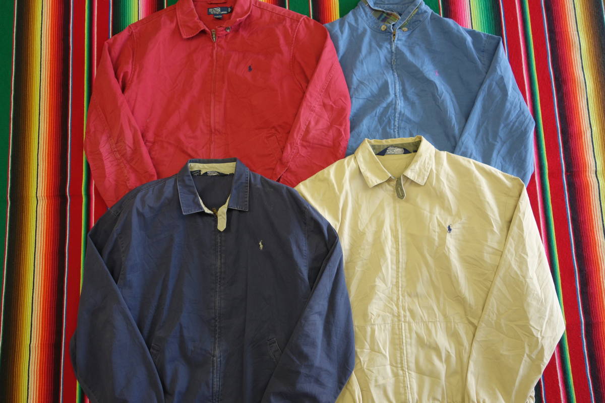 限定SALE，お得 LJ-RL3 ラルフローレン Ralph Lauren スイングトップ フルジップジャケット￥1 US古着卸大量セット業者まとめ売り(ジャンパー、ブルゾン)｜売買されたオークション情報、yahooの商品情報をアーカ 男性用