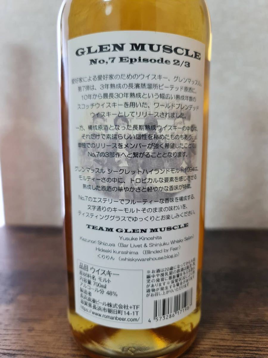 希少!!】GLEN MUSCLE No，8 ”Five Spirits” AKKESHI BLEND（グレン