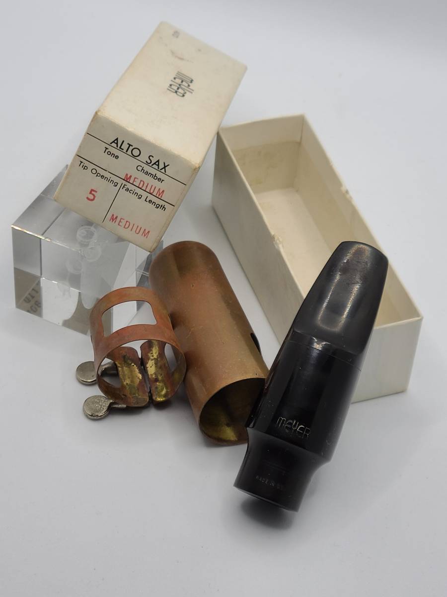 MEYER NewYork アルトサックス用ラバーマウスピース 5MM Vintage