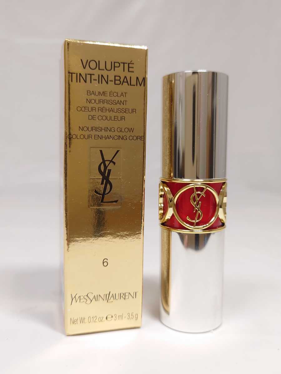 J2d257 新古品 イヴサンローラン ヴォリュプテ ティントインバーム 6 タッチミーレッド 口紅 3ml 3 5g 口紅 売買されたオークション情報 Yahooの商品情報をアーカイブ公開 オークファン Aucfan Com