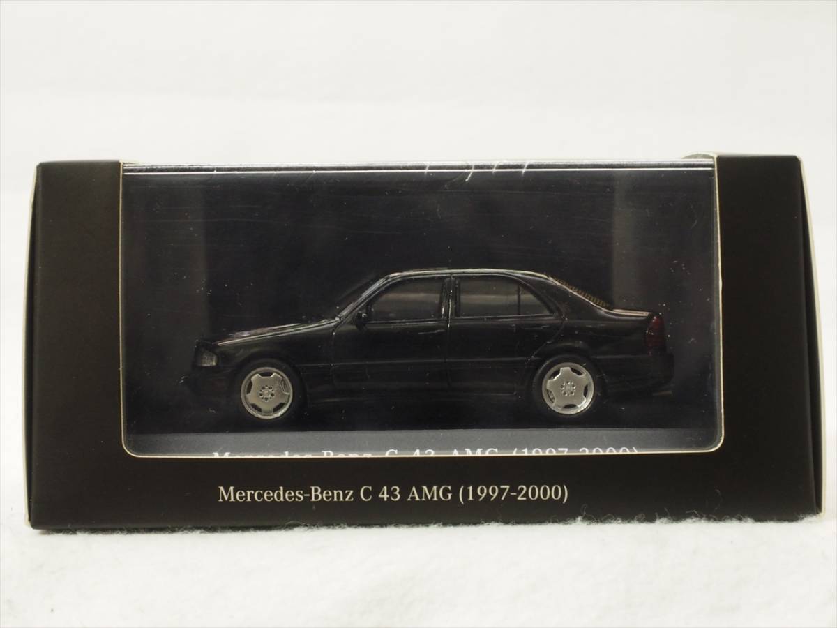 メルセデス ベンツ C43 AMG (1997-2000) Black Mercedes Benz純正/Spark 1/43 B6 604 1043 AMG Mercedes-Benz C43 Is Our Auction