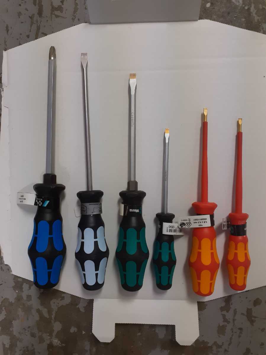 Wera ドライバーセット　6本セット ヴェラ　未使用品　