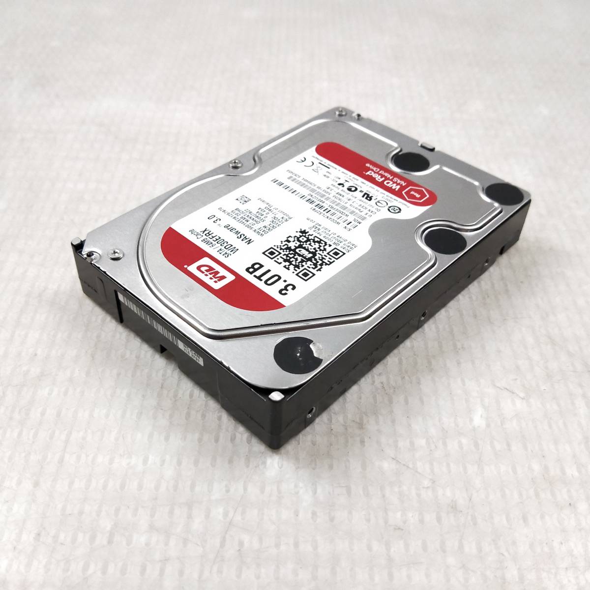 3TB SATA HDD 1台 正常 WDC 3.5インチ WD30EZRZ 中古パーツ3.5インチ