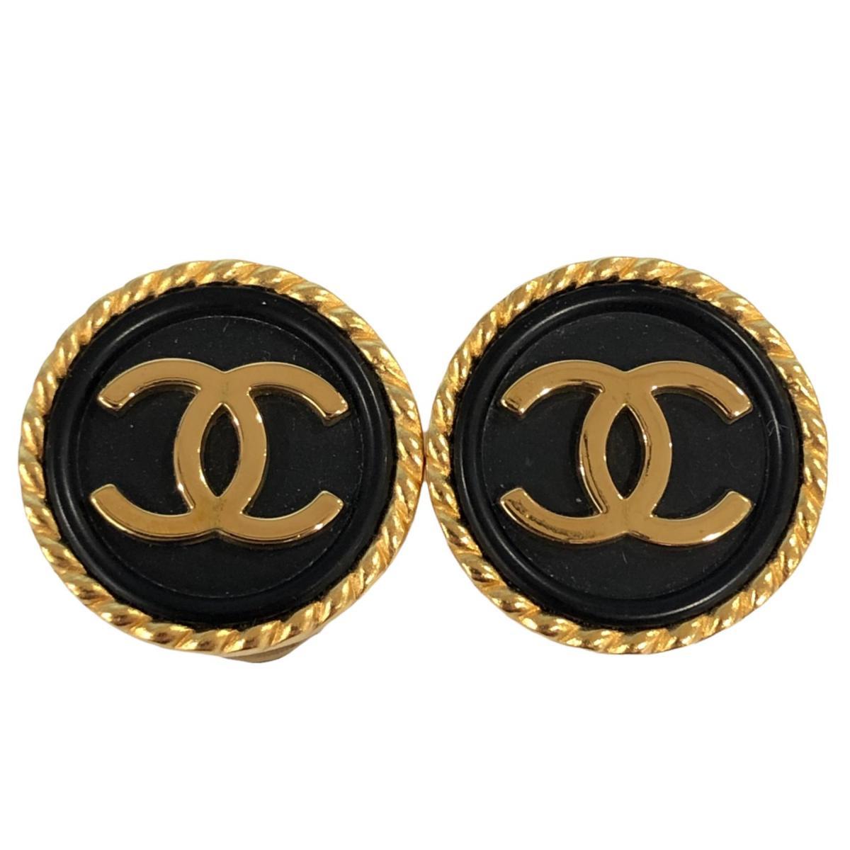 1円 CHANEL シャネル ココマーク ロゴ ヴィンテージ ピンブローチ 