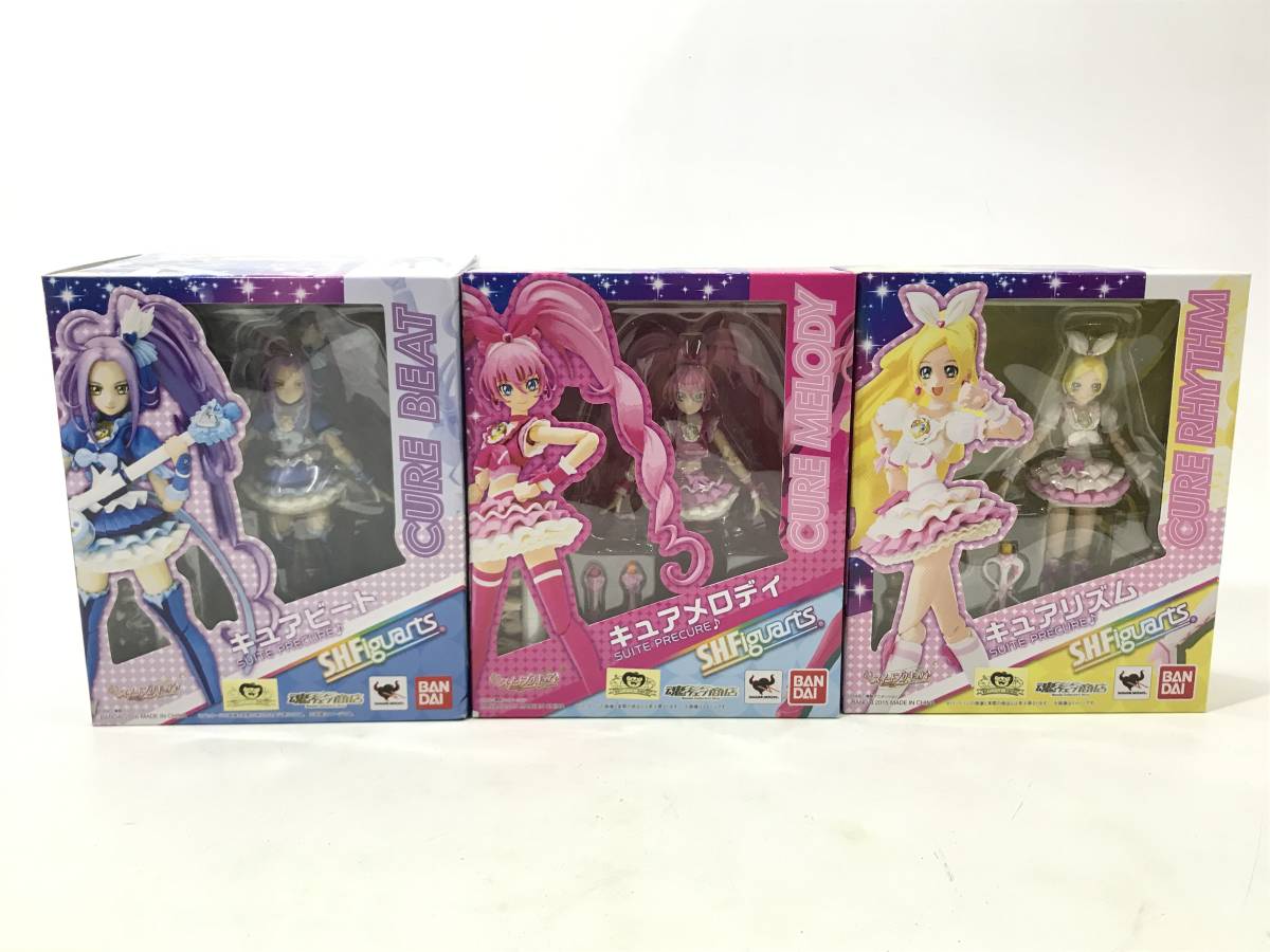 新作登場，大得価 02368 S.H.フィギュアーツ スイートプリキュア フィギュア3点セット キュアメロディ キュアリズム キュアビート 品(プリキュアシリーズ)｜売買されたオークション情報、yahooの商品情報をアー プリキュアシリーズ