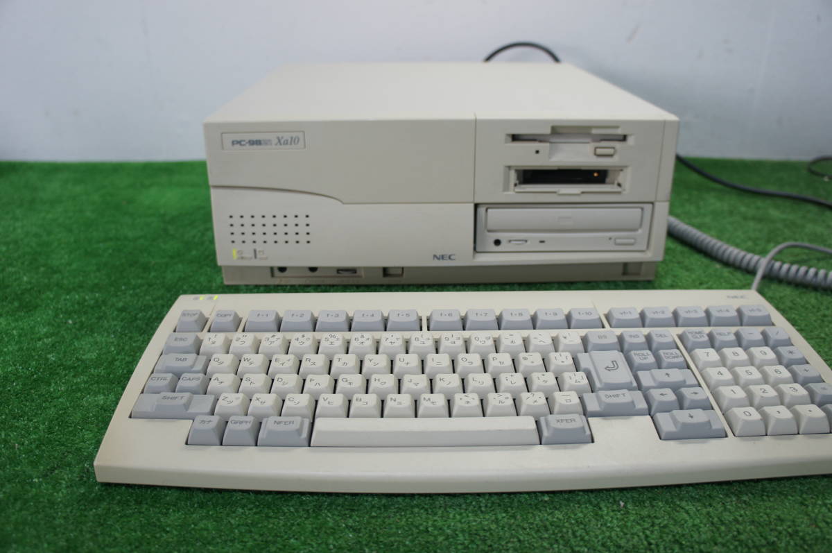 NEC PC9821 Xa 10と キーボード 通電確認のみ NEC PC-98