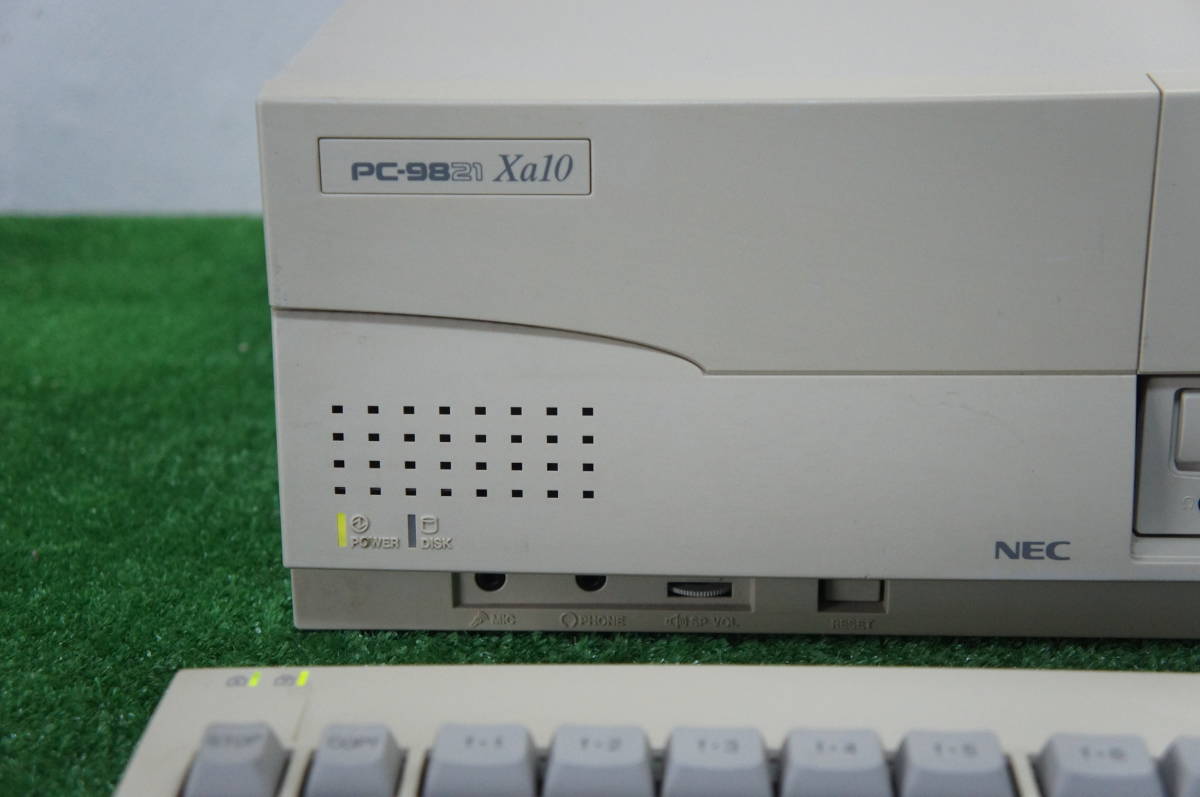 NEC PC9821 Xa 10と キーボード 通電確認のみ NEC PC-98