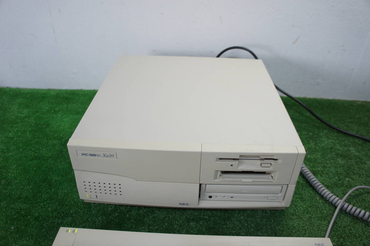 NEC PC9821 Xa 10と キーボード 通電確認のみ NEC PC-98