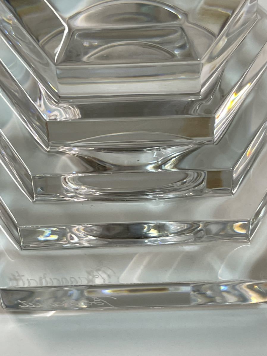 Baccarat バカラ 置時計 オルセー 非稼働品 箱 付き