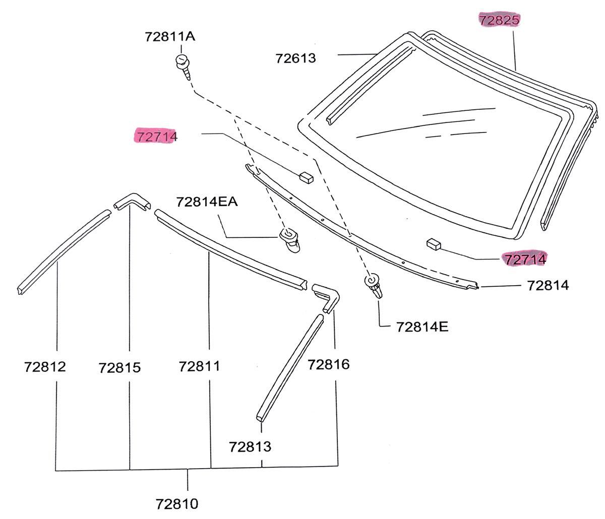 数量限定値下げセール！S13 シルビア ファスナーモール一式 2026年最新 