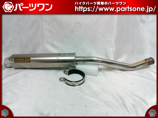 ○中古品○イナズマ400用 WR'S スリップオンマフラー○[L]梱包○bo6401