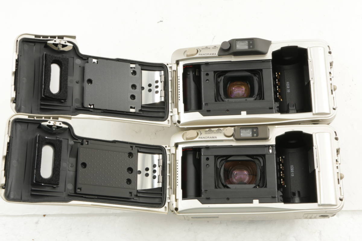 2022C15/ 6点 OLYMPUS μ Mju Zoom 140 Deluxe / μ ブラック / Zoom