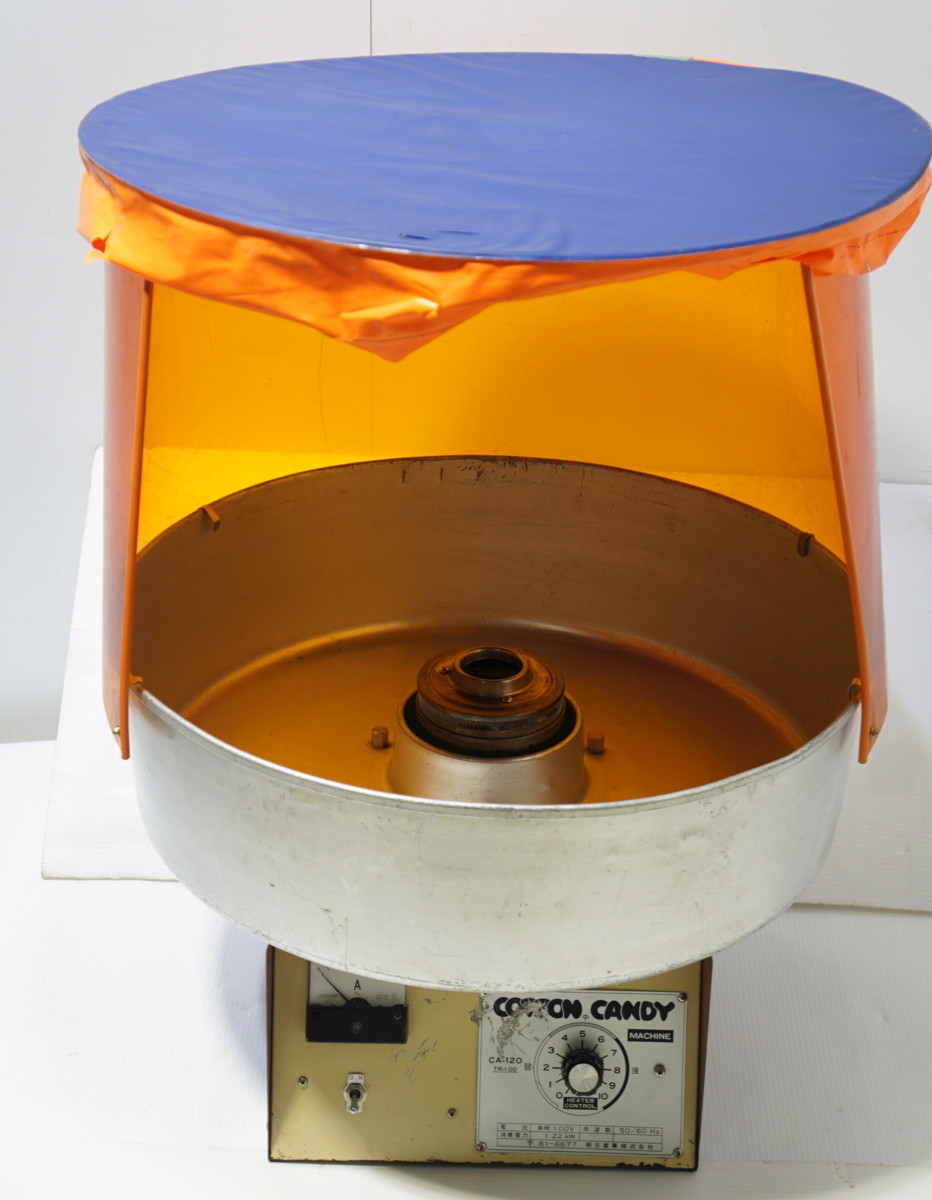 まあちゃんdd業務用綿菓子機わたあめ機 CA-120バブルカバータイプ まあ
