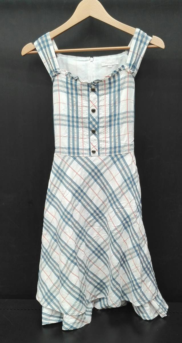 大人も可 バーバリー ワンピース160センチ 大人もOK Burberry BURBERRY