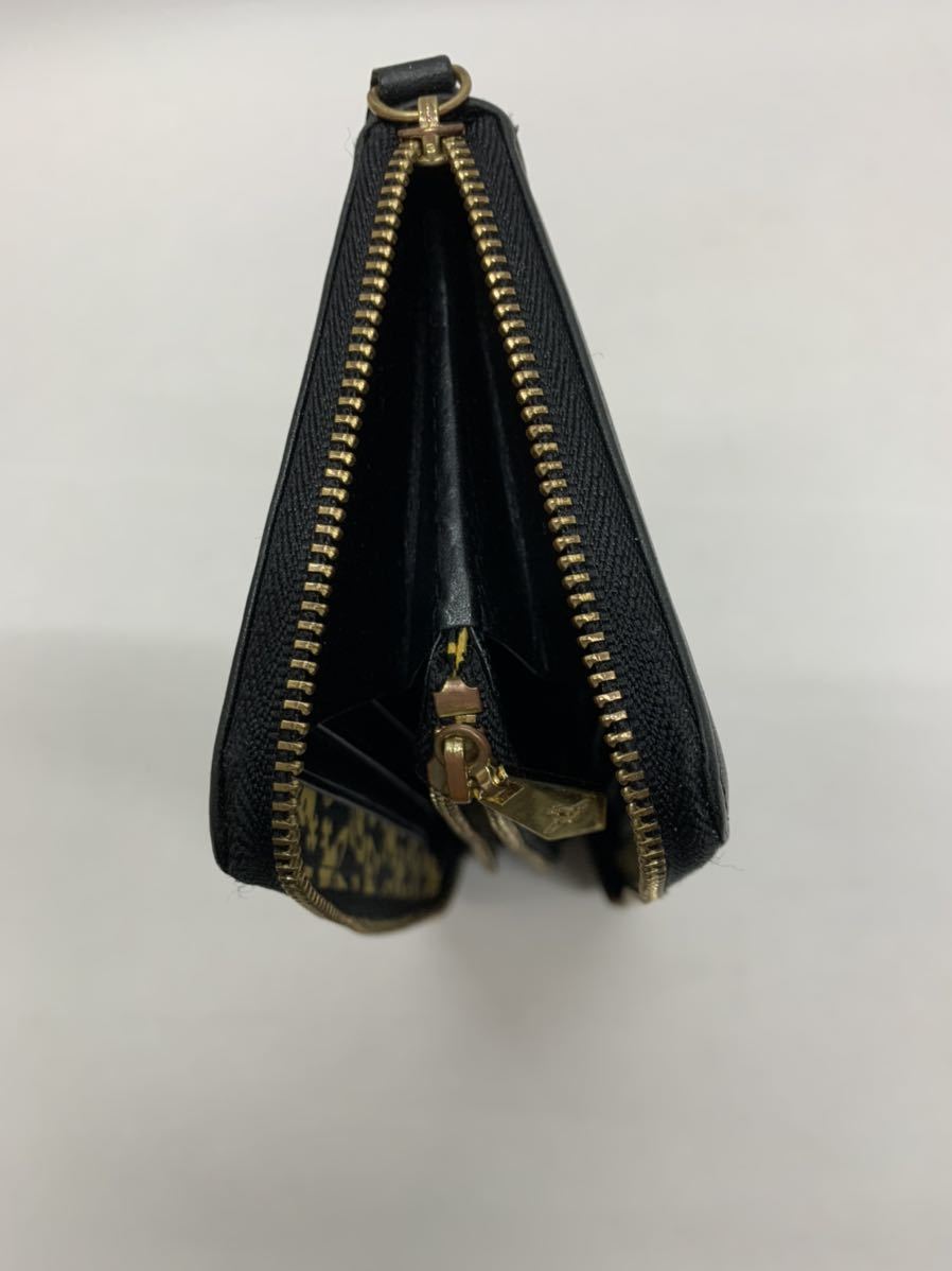 Vivienne Westwood 長財布 ラウンドファスナー 黒 長財布 ファッション 