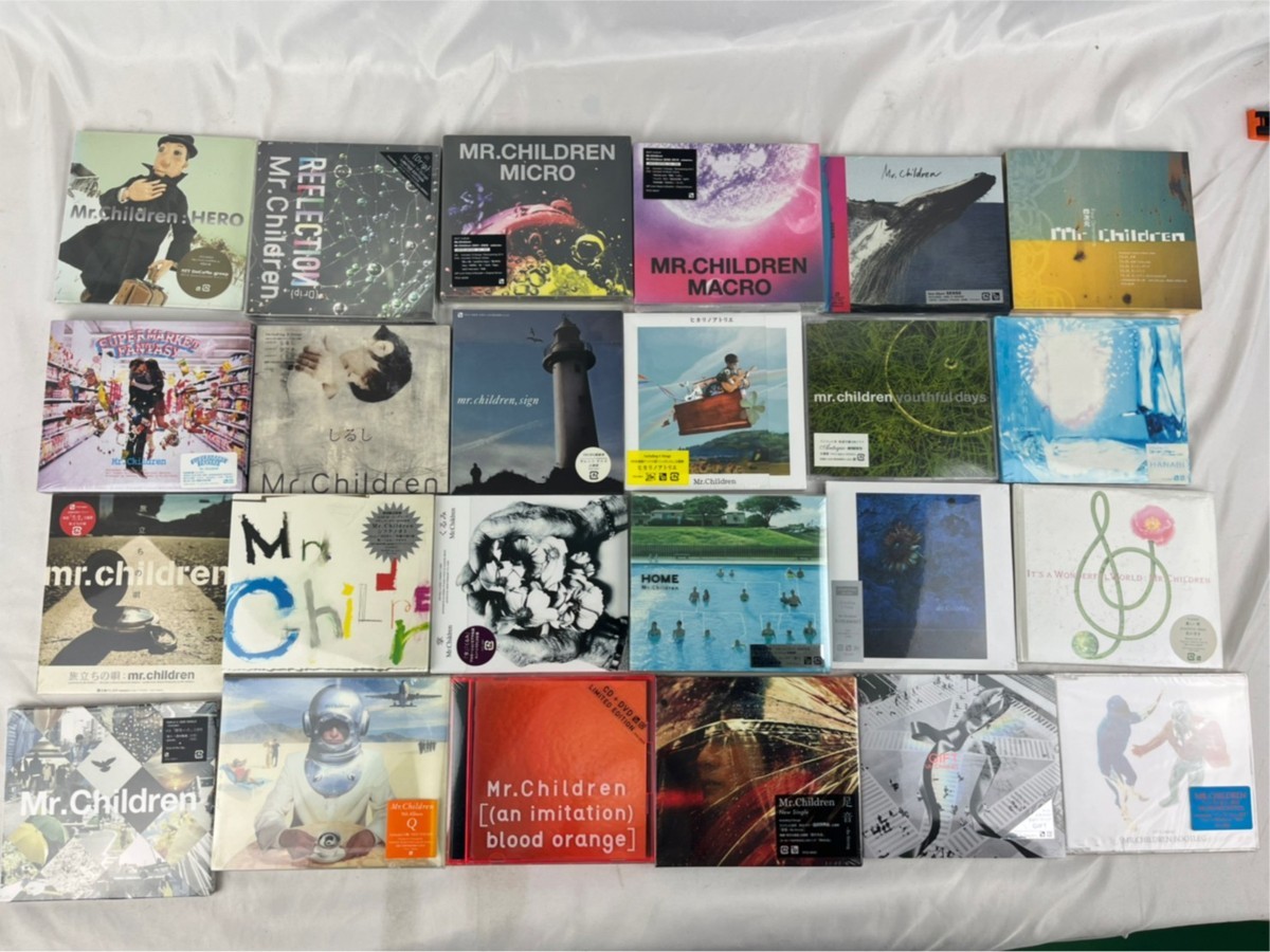 中古品】 Mr.Children CDまとめ売り 約40枚 一部未開封品あり 【13 
