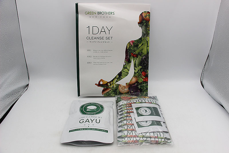 ◇Green Brothers 1DAY クレンズセット ※期限2023年3月6日 180g・10g・