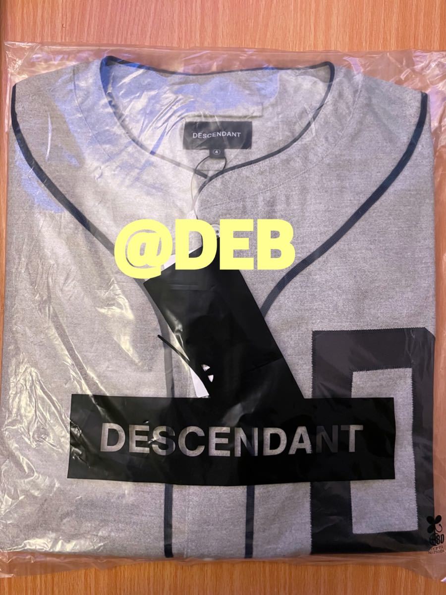 メンズ DESCENDANT 22SS BLEEK BASEBALL SHIRT