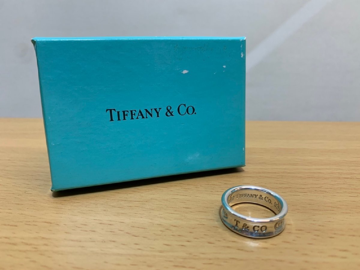 豊富な Tiffany&Co. ティファニー 1837 ナローリング 925 指輪 シルバー 14号(シルバー)｜売買されたオークション情報、yahooの商品情報をアーカイブ公開 - オークファン シルバー