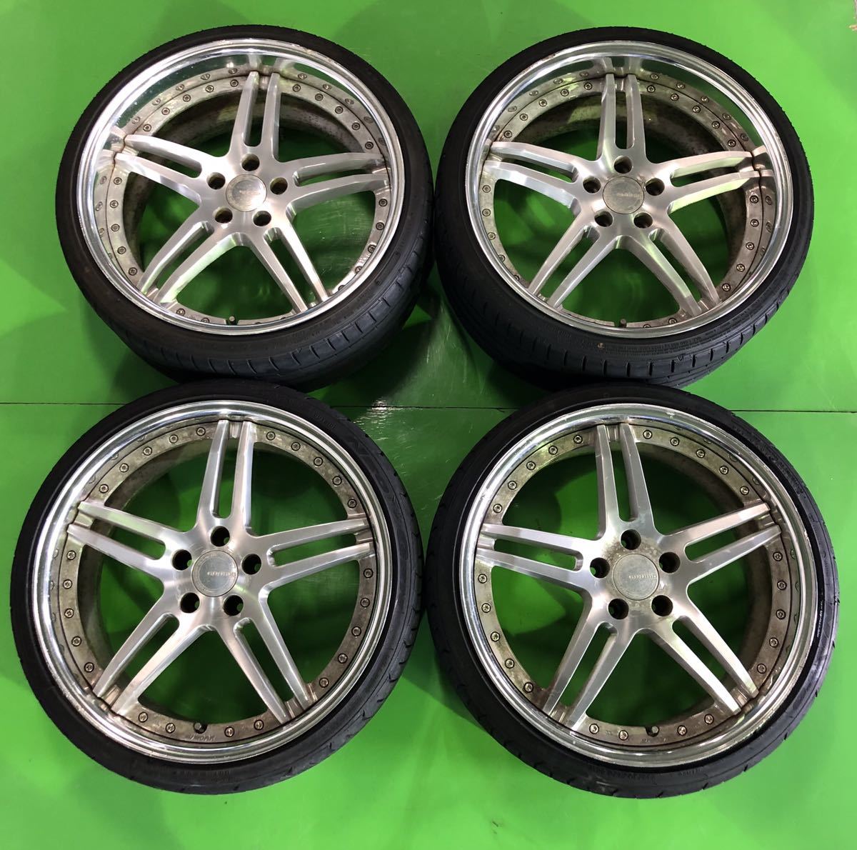 グノーシス NA402 中古 WORK GNOSIS ワーク グノーシス ホイール 20×8.5J +35 20