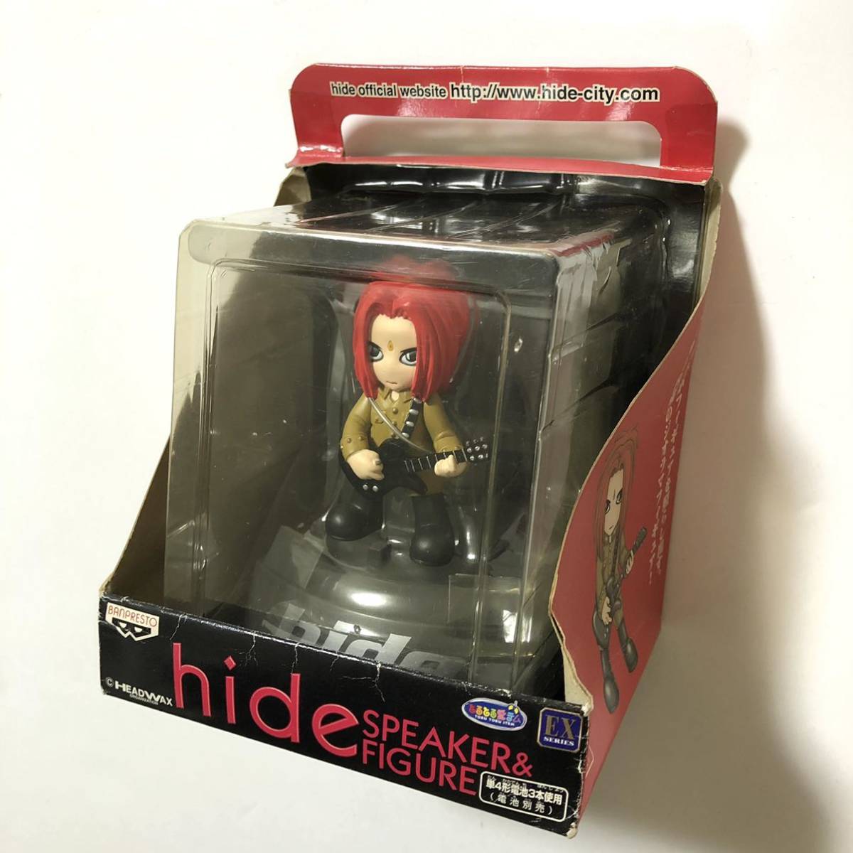 hide SPEAKER & FIGURE ☆ スピーカーフィギュア X JAPAN バンプレスト 