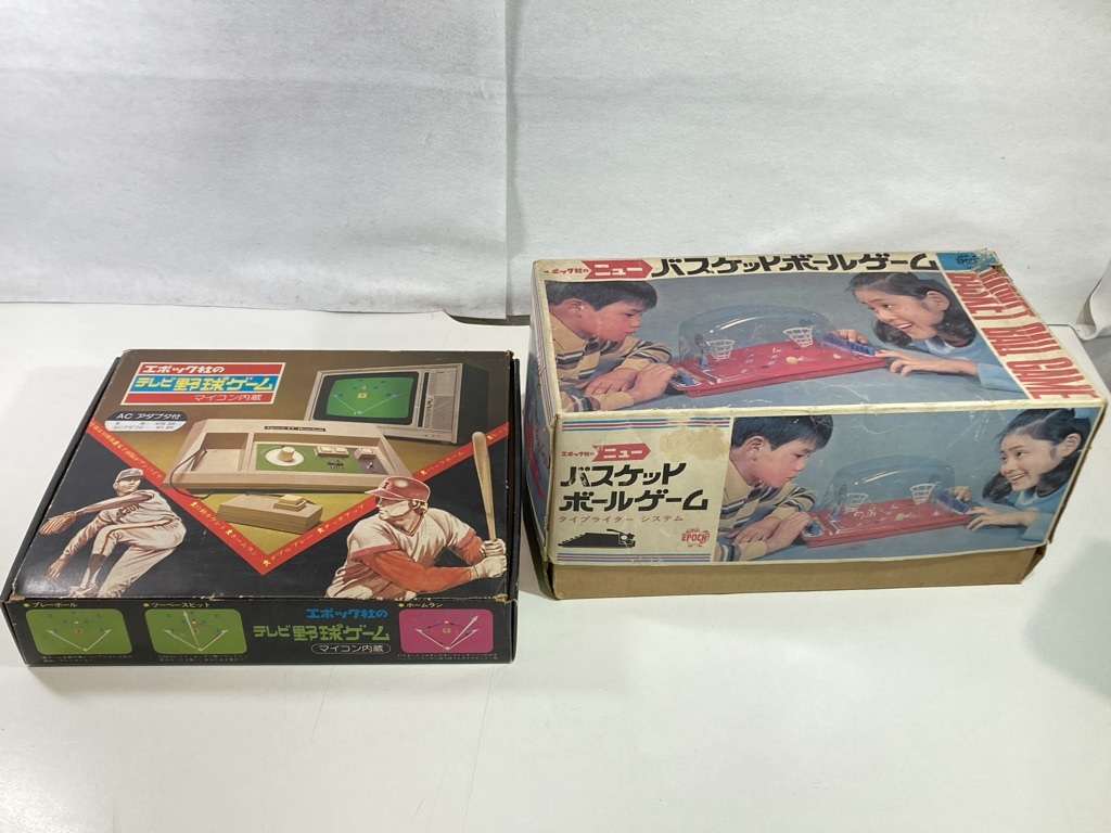 EPOCH TV Baseball エポック テレビ 野球 ゲーム・ちょいふるの ニュー 
