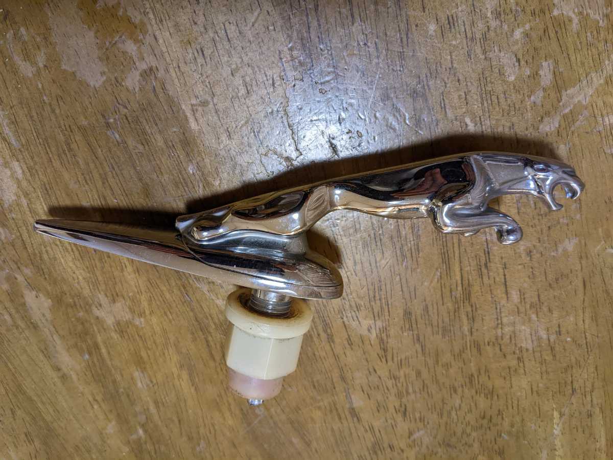 ジャガーボンネットオーナメント 可動式 ジャガー用 リーピング