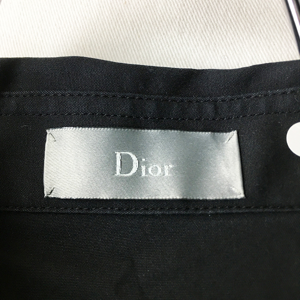 国内 DIOR HOMME ディオールオム アトリエロゴライン入 コットン長袖 