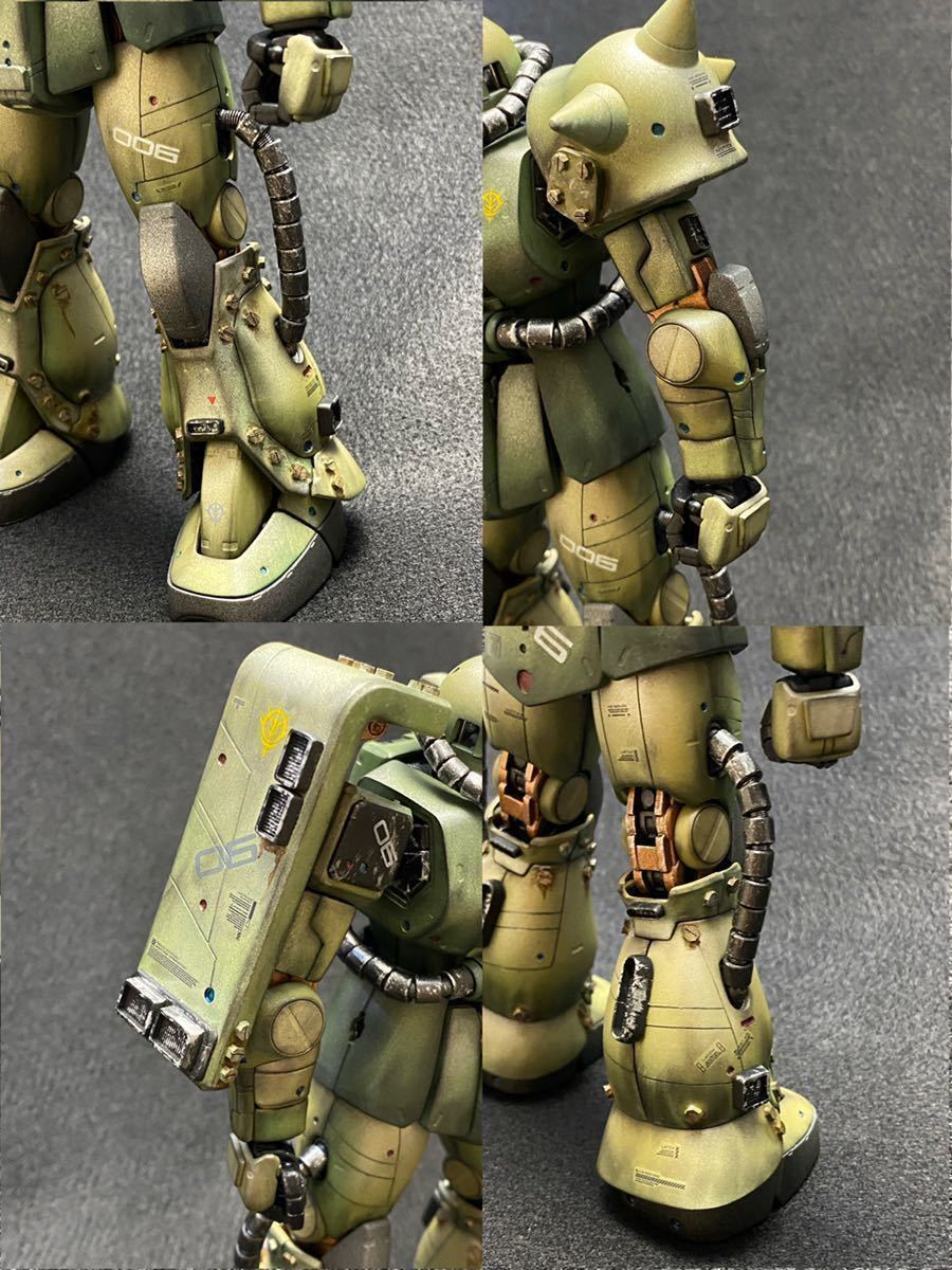 古風ザクⅡ MG 1/100 MS-06J ザクⅡ Ver.2.0 改修,塗装済み,完成品 