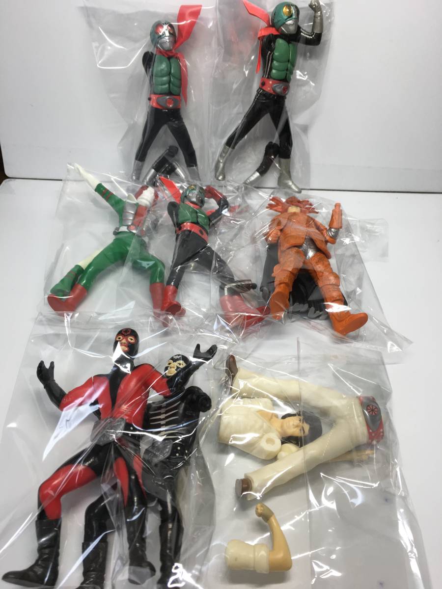 仮面ライダー フィギュア まとめて 1号 2号 V3 ショッカー戦闘員 