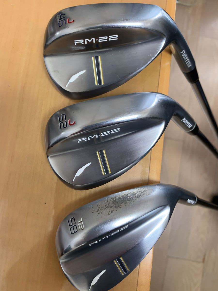 フォーティーンRM22 （46度Jスペック、52度Jスペック、58度バンス12度 