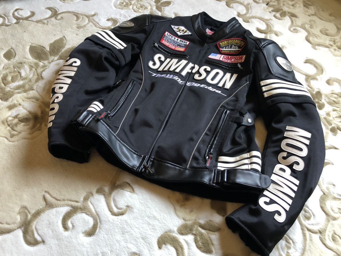 SIMPSON メッシュジャケット(L)サイズ 超美品 【公式通販】