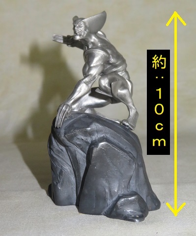 ★現状品　詳細不明　メタル製？　重量：約500ｇ　Marvel マーベル　X-MEN エックスメン　(Wolverine ウルヴァリン)　スタチュー