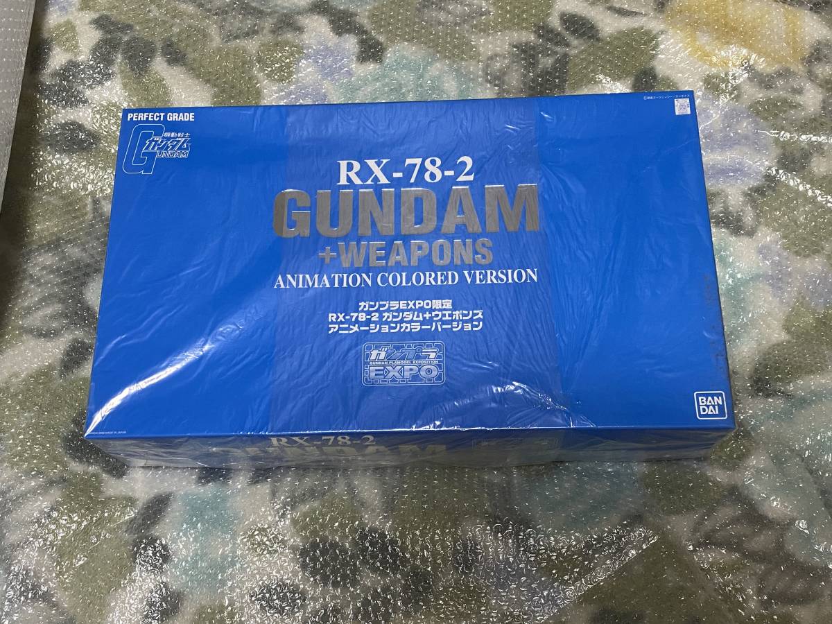  PG RX-78-2＋ウエポンズ アニメーションカラー ガンダムEXPO限定 バンダイ BANDAI 1/60 機動戦士ガンダム(機動戦士ガンダム)｜売買されたオークション情報、yahooの商品情報をアーカイブ公開 - オー 機動戦士ガンダム