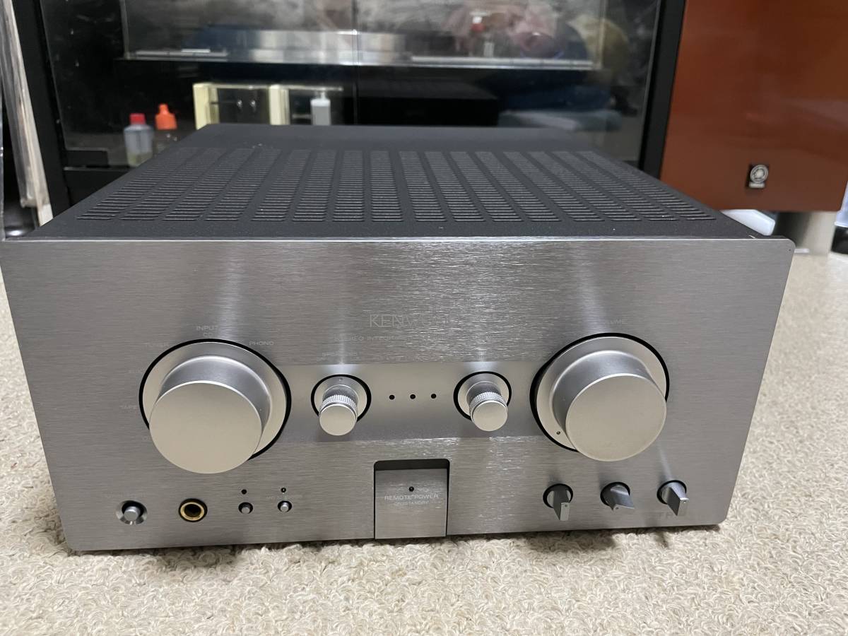 お可音 ケンウッドプリメインアンプKAF-5002極美品完動品リモ有