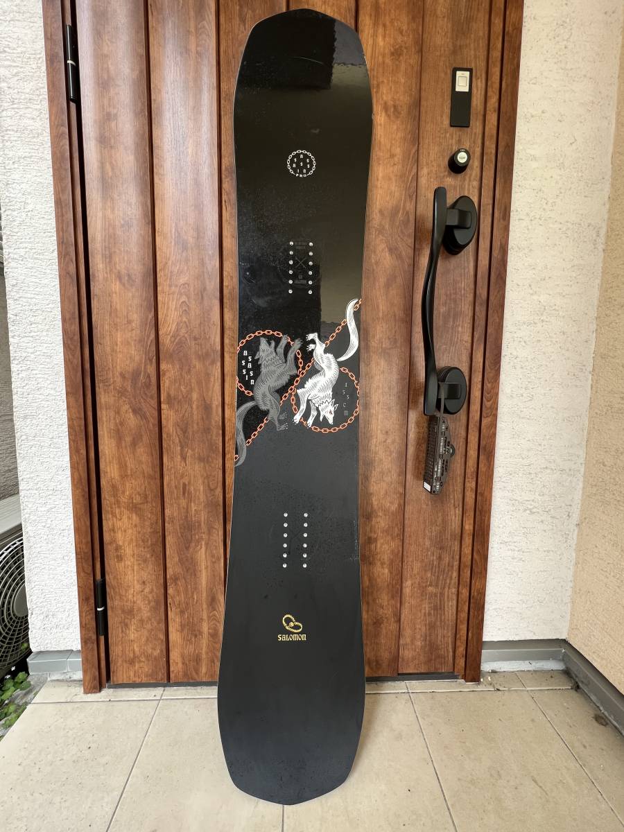 SALOMON ASSASSIN 153cm スノーボード 2点セット 中古 SALOMON ASSASSIN PRO 20 - 21モデル 153cm 【公式通販】