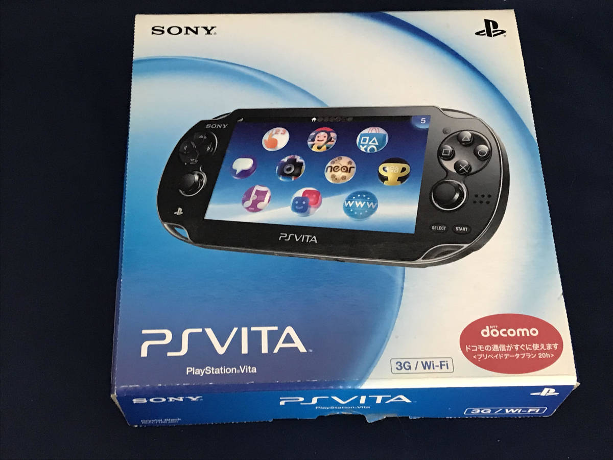  本体＋ソフト＋アクセサリーセット PlayStation Vita 3G/Wi-Fiモデル クリスタル ブラック 限定版 PCH-1100AB01(PS Vita本体)｜売買されたオークション情報、yahooの商品情報をアーカイブ公開 - オークフ PS Vita本体