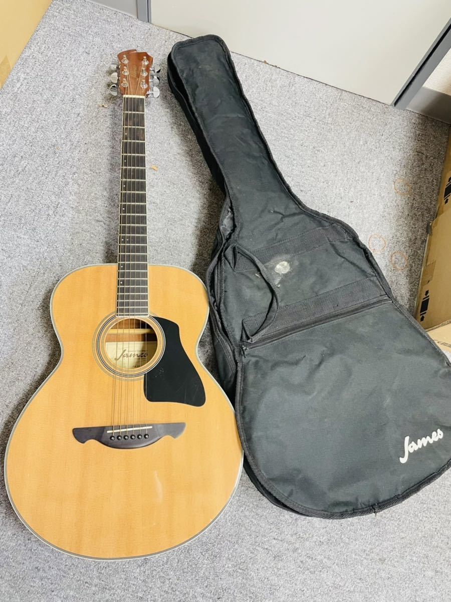 James ジェームス アコースティックギター JF400/NAT ソフトケース付き