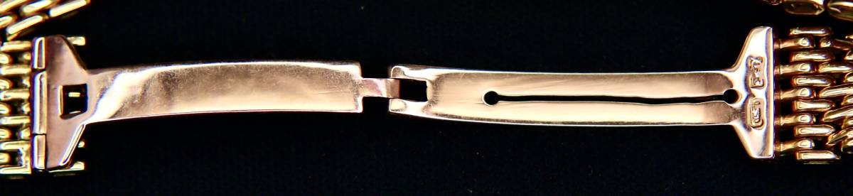 パテックフィリップ　レディース　K18YG 　メッシュブレス付き　修理要_8