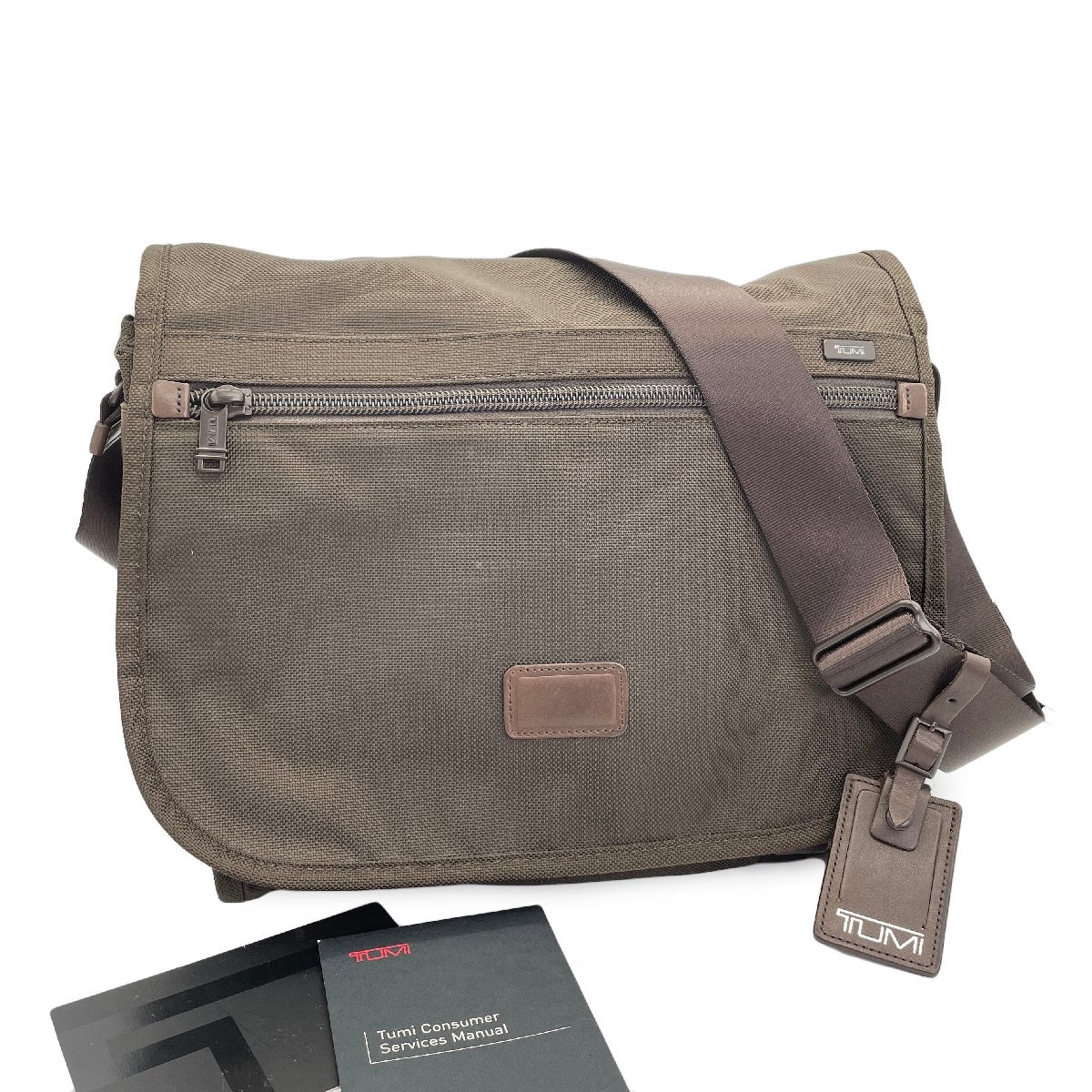 □ 1円～ 良品 正規品 □ TUMI トゥミ □ スリム メッセンジャーバッグ 