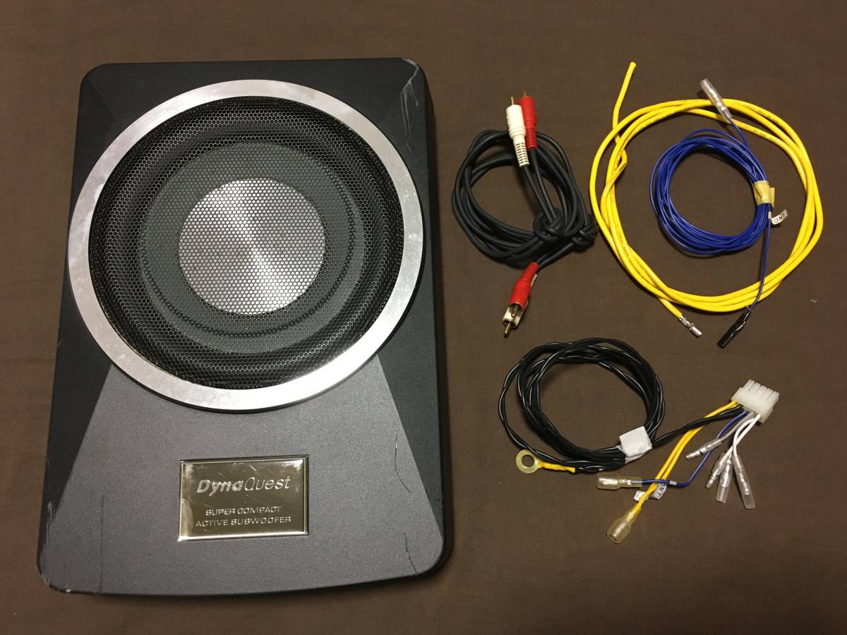 サブウーファー ダイナクエスト DQC-800B ステッカーげの Quest Yahoo