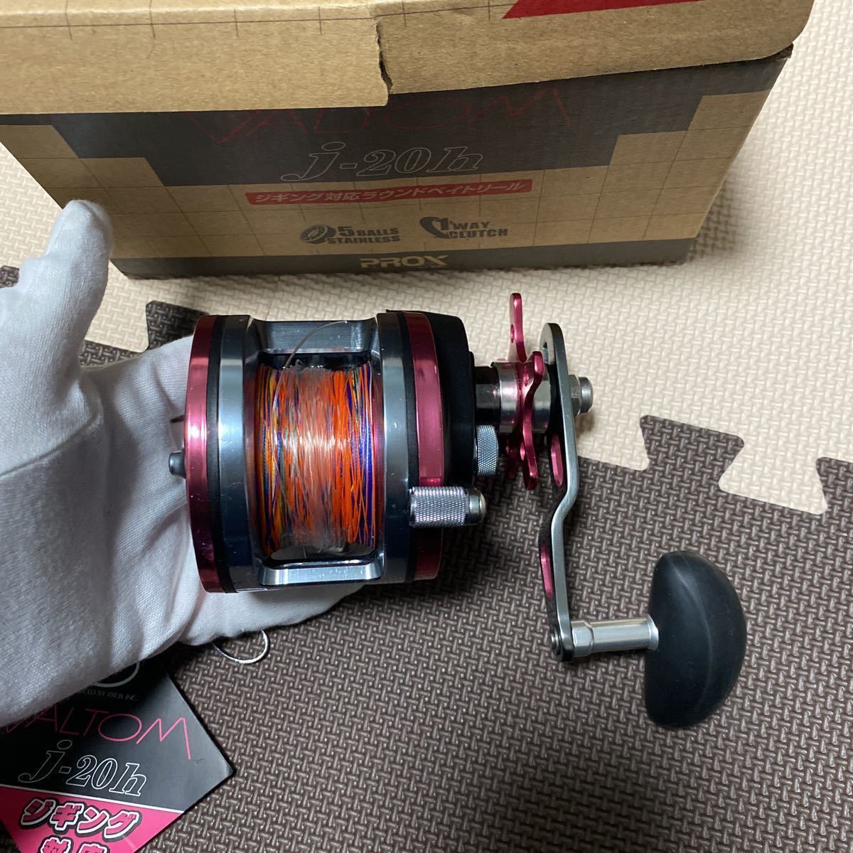 美品 プロックス VALTOM j-20h ジギング 青物 ブリ ヒラマサ カンパチ