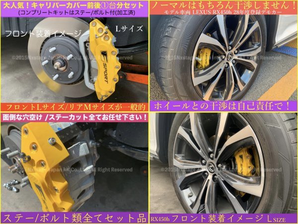 AMG☆金属製シルバーロゴ☆本体:赤キャリパーカバー1台分☆要加工