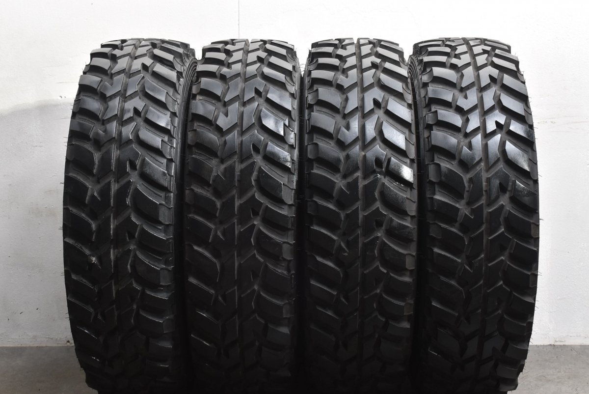 バリ溝マッドタイヤ付】MUD-SR7 16in 5.5J -20 2019年製 ダンロップ 