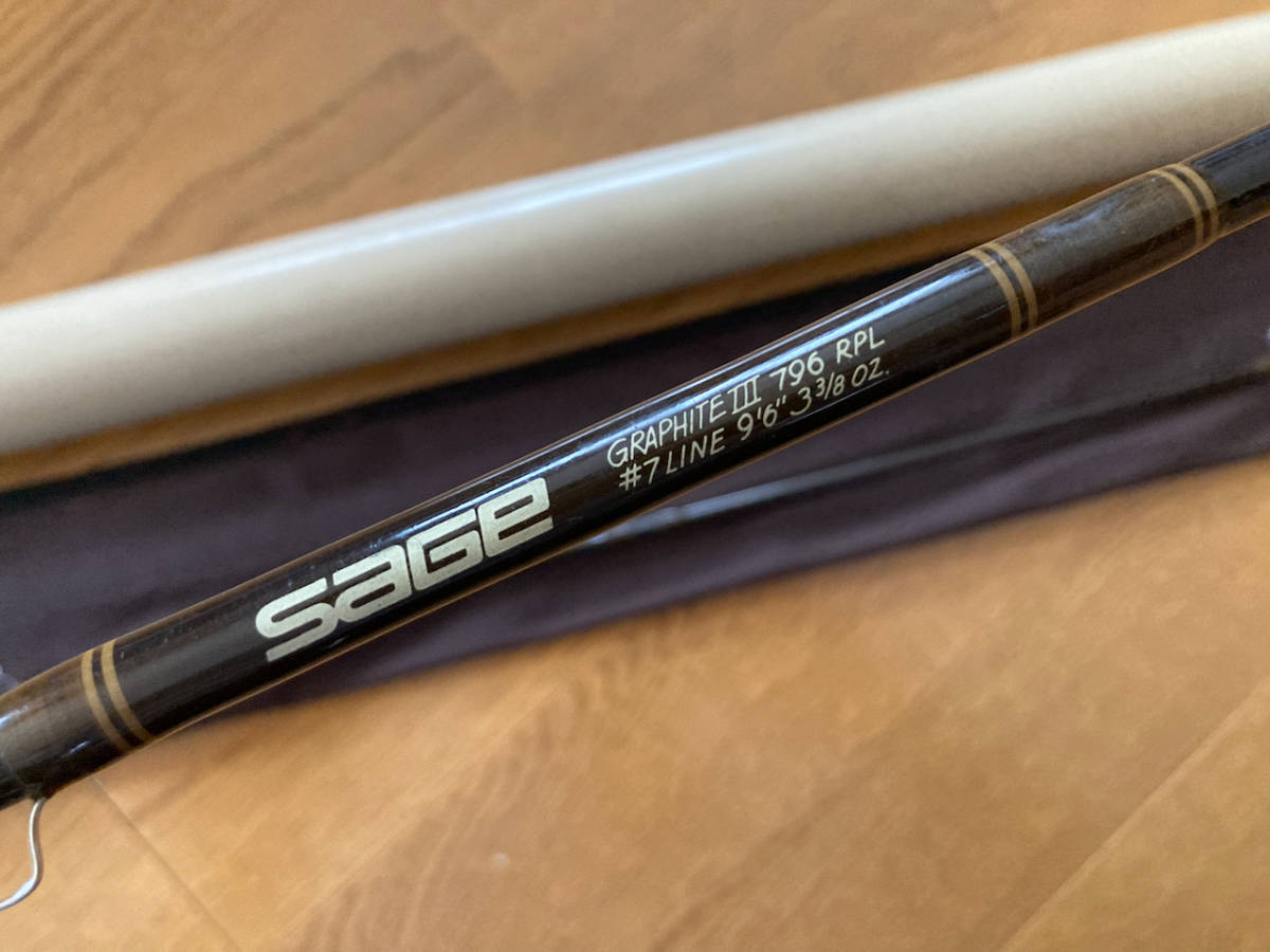 SAGE ロッド GFL 790 RPL グラファイト3 セージ SAGE III 790-3