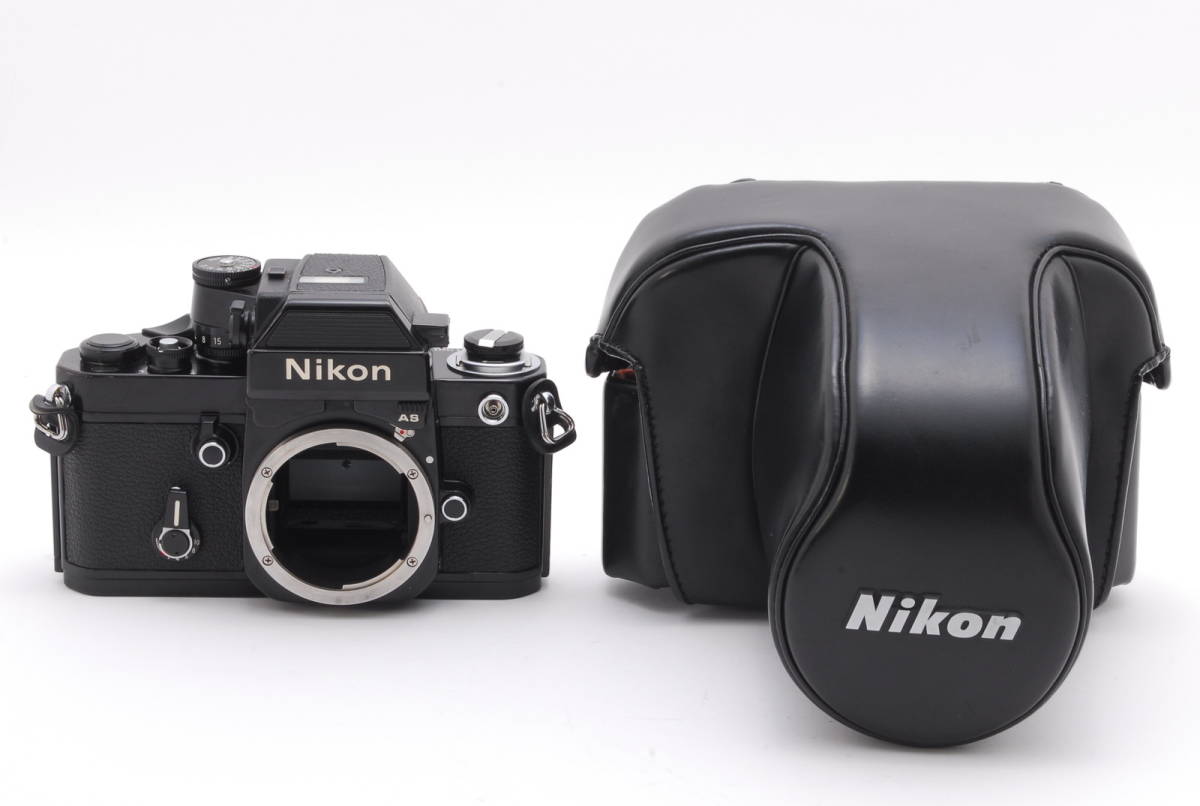 希少 ケース付】Nikon ニコン F2 Photomic AS Black 35mm SLR DP-12