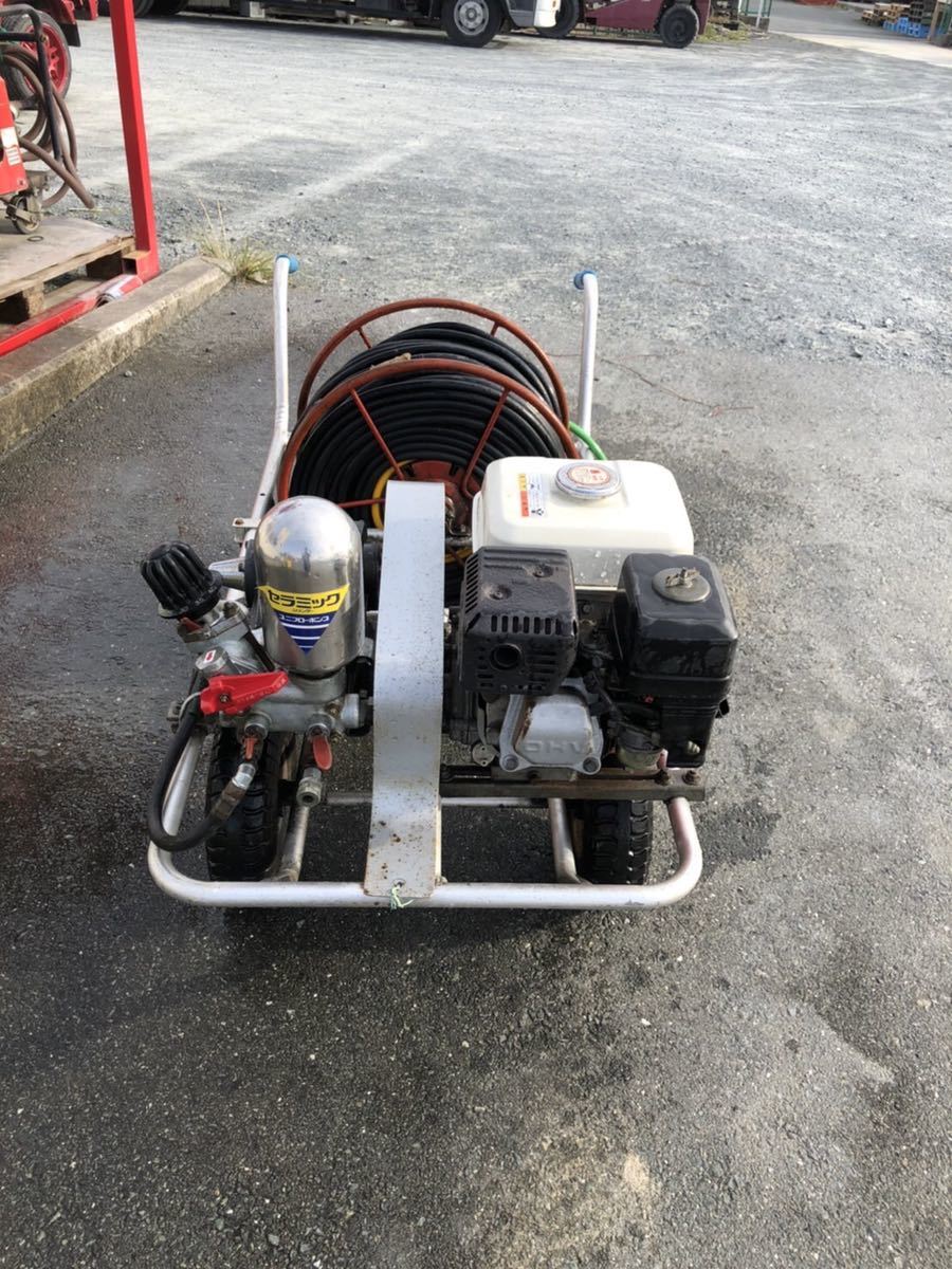 セット動噴 動力噴霧器 マルヤマ MS513・ホンダエンジン GX200 6.5馬力