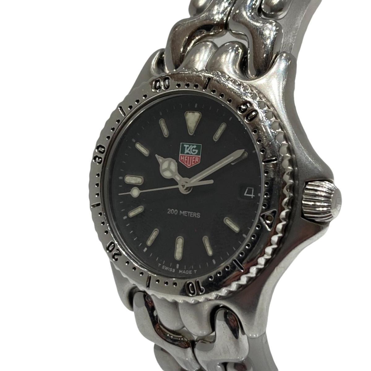 タグホイヤー セル 1円 プロフェッショナル TAG 稼働 QZ HEUER 1円TAG 